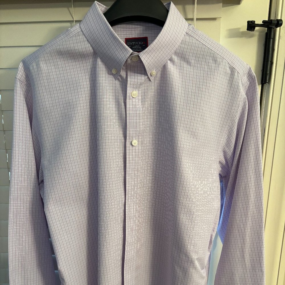 Wrinkle Free Cotton Dress/Casual Azelia Button down Shirt